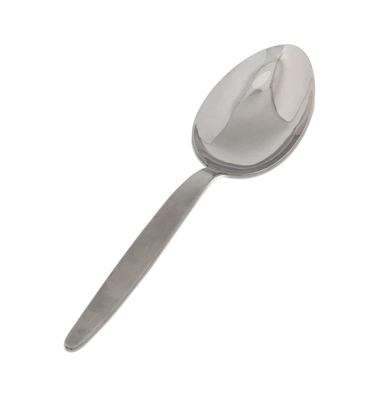 Kunz Spoon Bundle |18/10 Stainless Steel Plating Spoon | 9 Inch Basting Spoon | Quenelle Chef Spoon |Cooking Utensils Spoon | Dinner Serving Spoon - Image 2